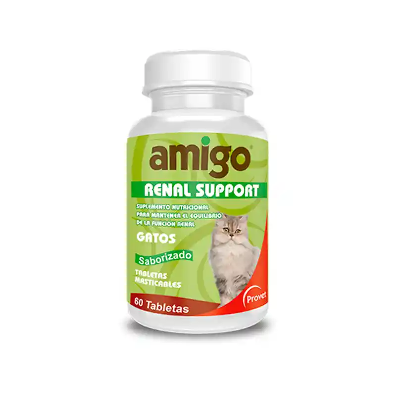 Amigo Renal Support Gatos X 60 Tab