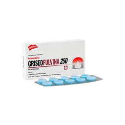 Griseofulvina 250mg X20 Compr