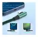 Cable Carga Rapida Pd 20w Usb Tipo C A Iphone De 50 Cm Verde