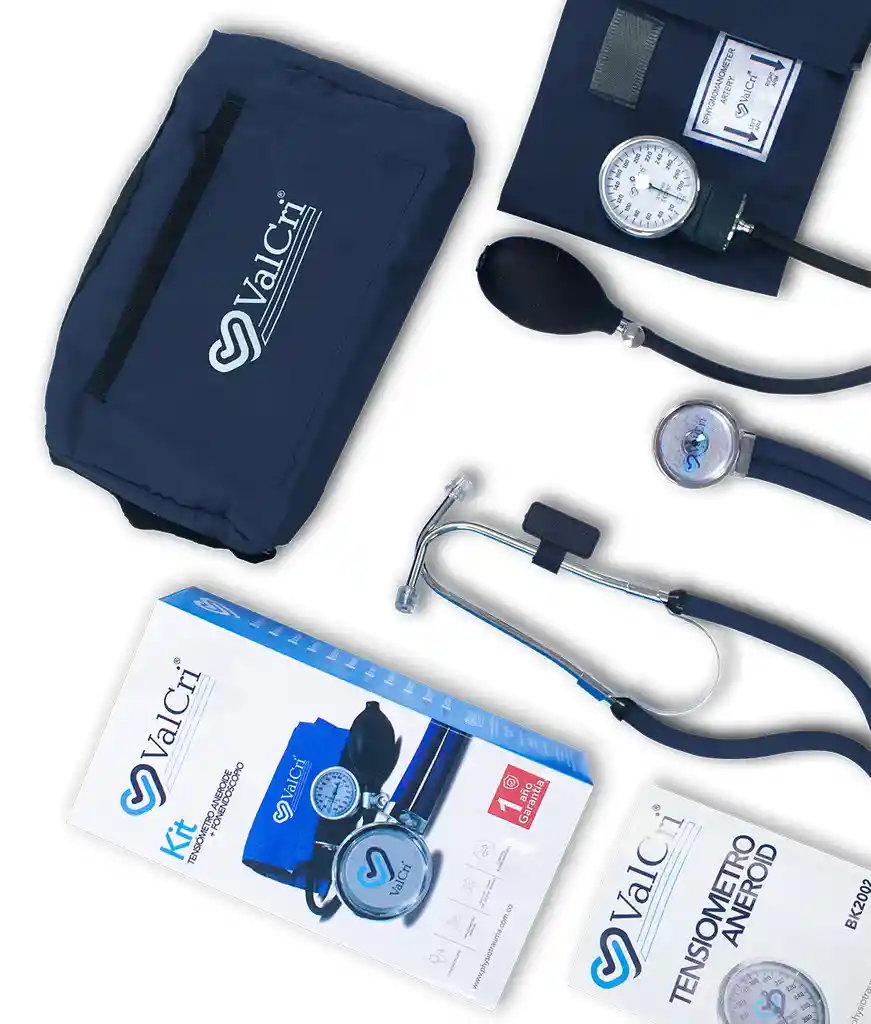 Kit De Tensiómetro Y Fonendoscopio Rappaport Valcri