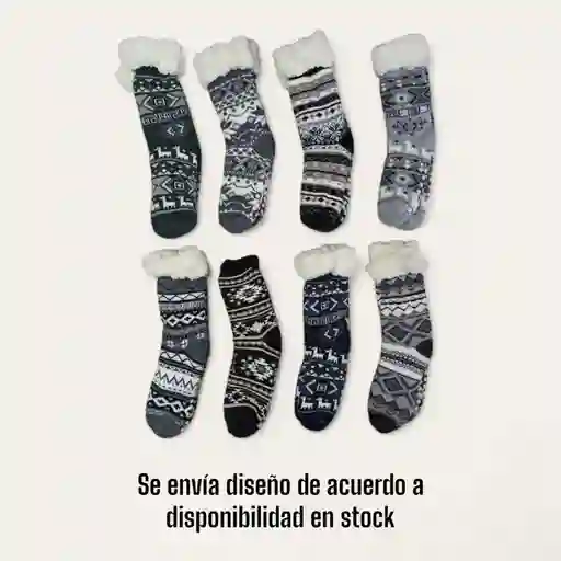 Calcetines Medias Calentadoras Unisex Ovejeras Térmicas Tejidas Con Antideslizante