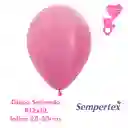 Globo O Bomba Satin Fucsia Sempertex R12x12