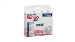 Guantes De Nitrilo Azul Sin Talco Talla L X 1 Und