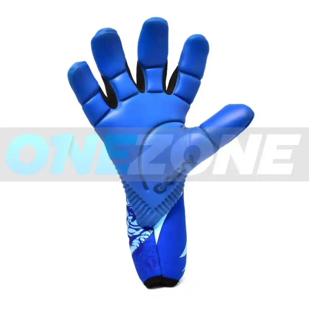 Guante De Fútbol Golty Profesional Dragon Corte Hibrido/ Azul - Talla: 9