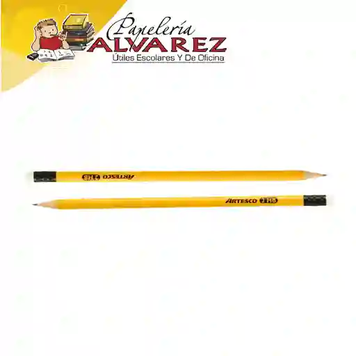 Lapiz Artesco 2hb Amarillo Triangular Unidad