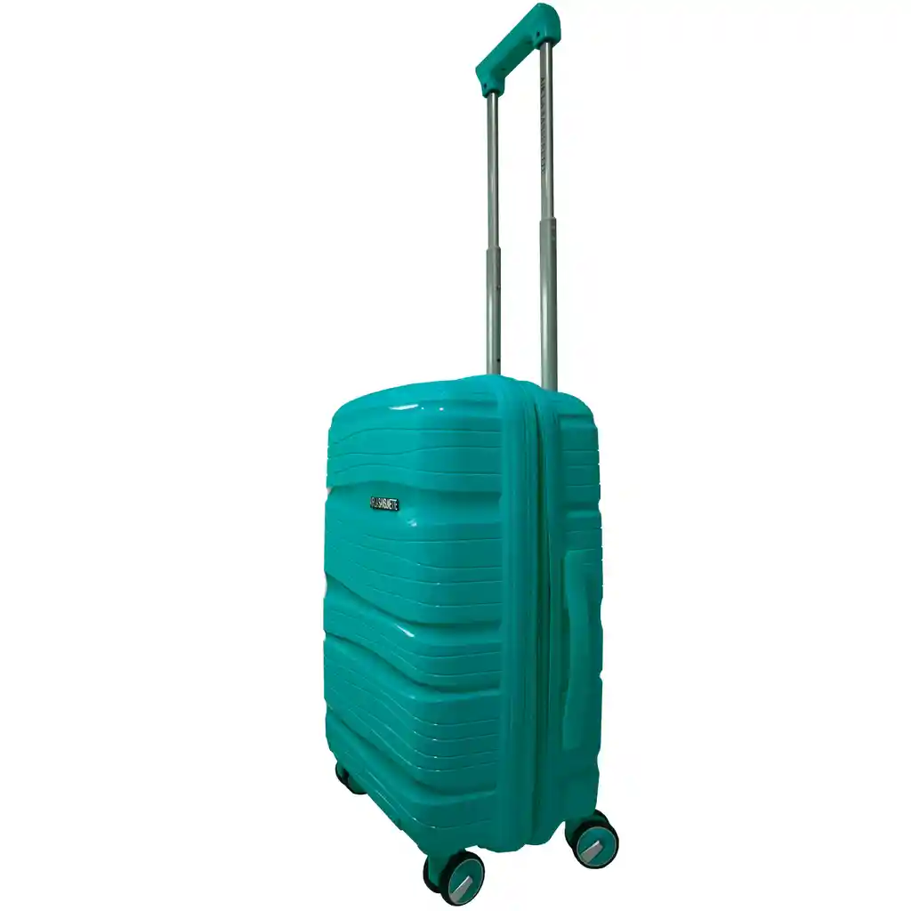 Set De Maletas De Viaje Air3 X 4 Pzs Teal Polipropileno