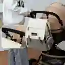 Pañalera Solapa Con Monedero Beige
