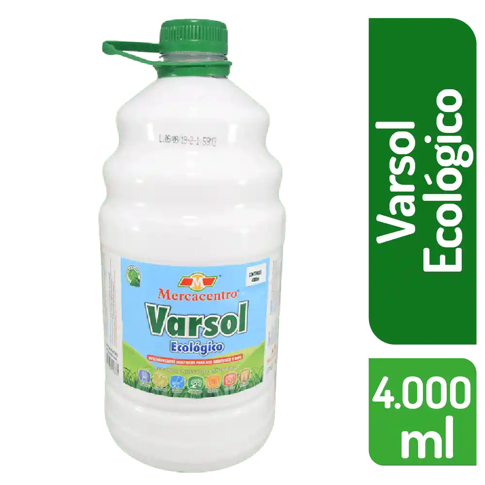 Varsol Ecológico Mercacentro 4000 Ml