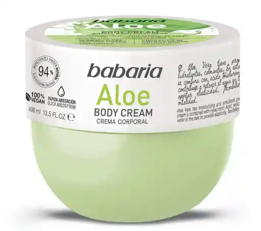 Babaria Aloe Fresh Gel Body Cream