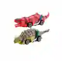 Carros De Impulso Dinosaurio Juguete Interactivo X 6 Unidade