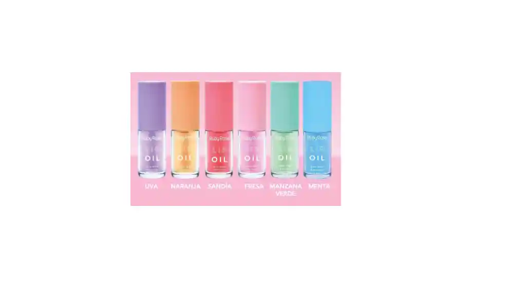 Lip Oil Menta Azul Ruby Rose