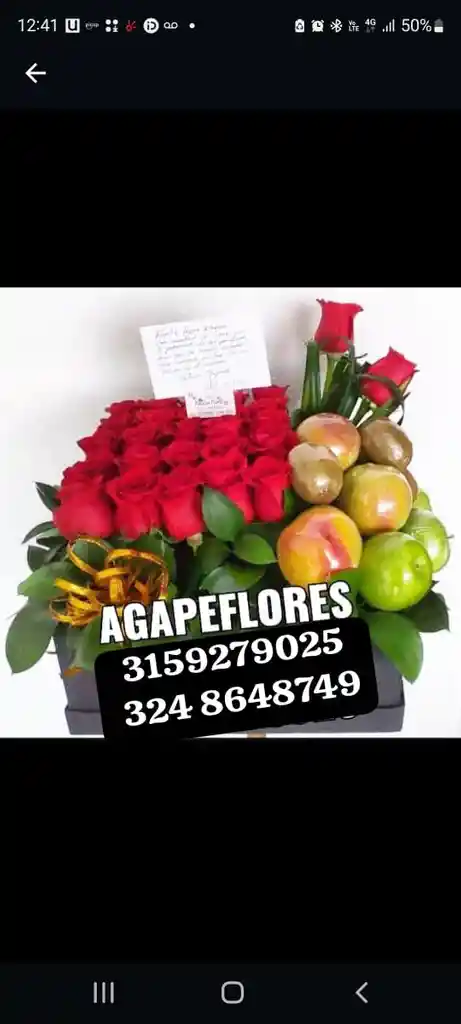 Cajas De Rosas