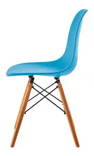 Silla Tipo Eames Moderna Variedad Colores