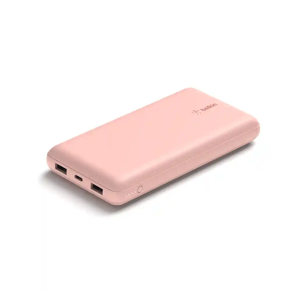 Batería Powerbank Boostcharge 20k Belkin Rosado