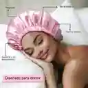 Gorro Satín Para Dormir Cuidado Cabello Anti Frizz