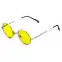 Gafas Redondas Estilo Ozzy Osbourne John Lennon Sin Estuche Amarillo