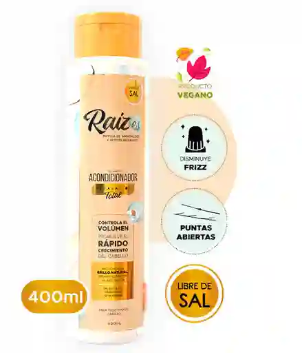 Raizes Acondicionador Reparador Y Antifrizz