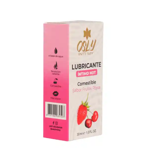 Lubricante Íntimo Osly Frutos Rojos 30 Ml