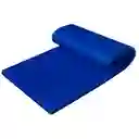 Colchoneta Camping Plegable Azul