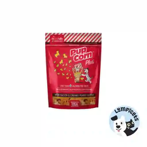 Snack Pupcorn Plus Dog Tocineta 113gr Comida Para Perro