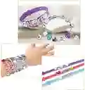Juego Set Crea Tus Pulseras Creativas Con Letras Para Niñas