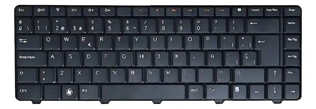 Teclado Para Dell Inspir N4030 N4010 N4020 N5030 N3010 M4010 Mod #2