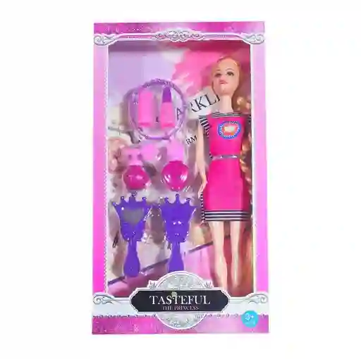 Muñeca Estilista Accesorios Espejo Juguete Niñas