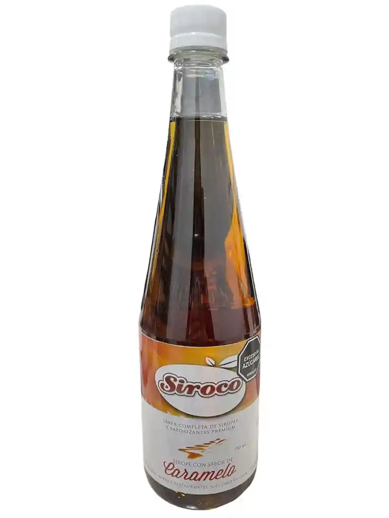 Jarabe Sirope Con Sabor De Caramelo Siroco 750ml