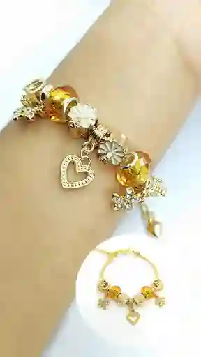 Pandora Corazon Dorado