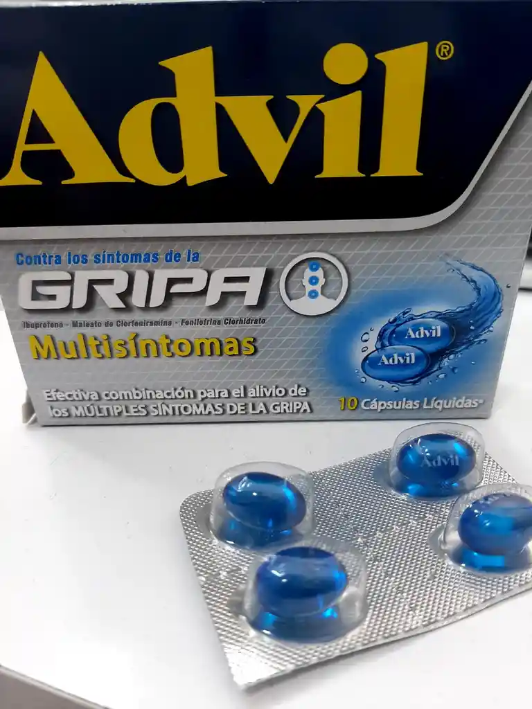 Advil Gripa 4 Unidades