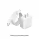 Cargador Completo Iphone 25w Usb C A Lightning 1m Generico