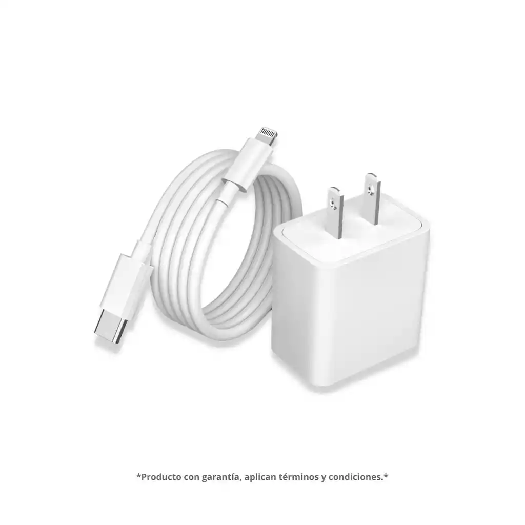 Cargador Completo Iphone 25w Usb C A Lightning 1m Generico
