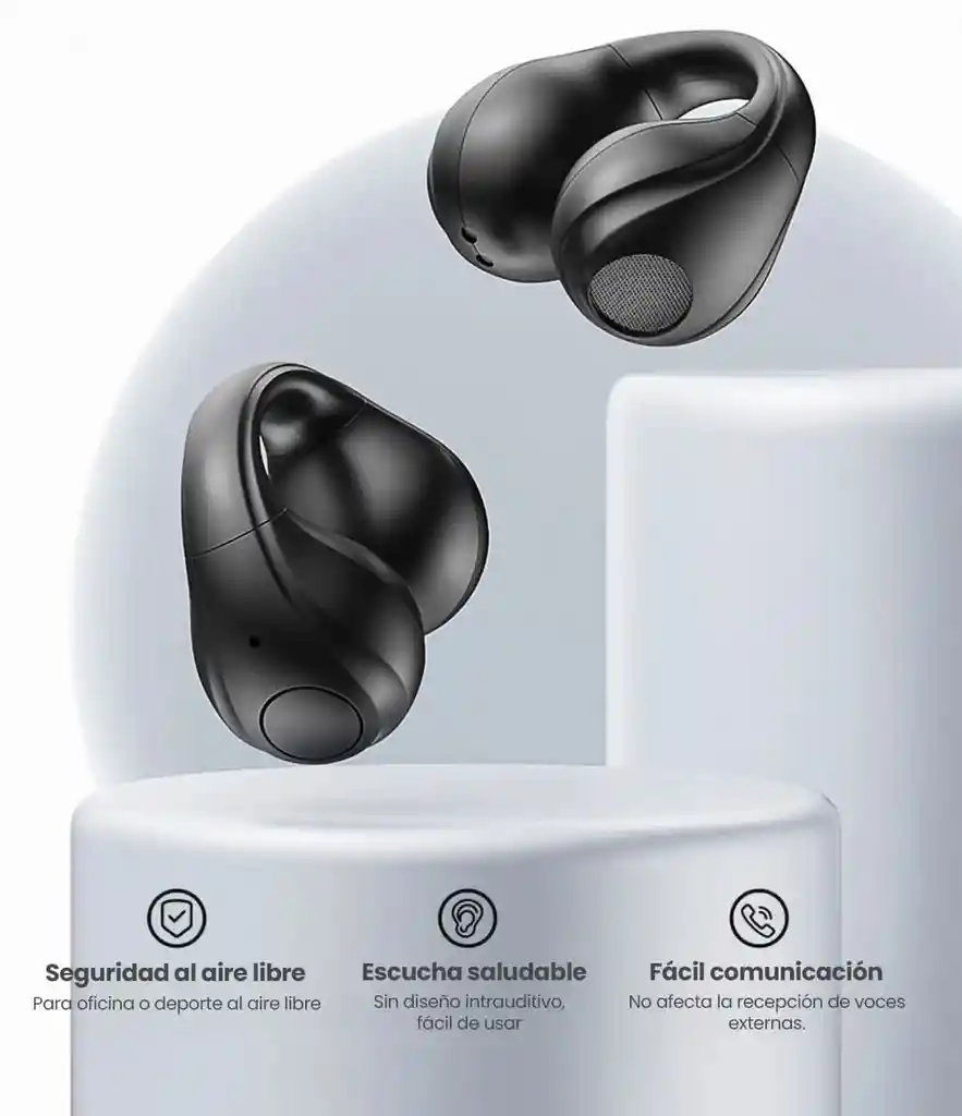 Audifonos Inalámbricos Bluetooth Earcuffs F50