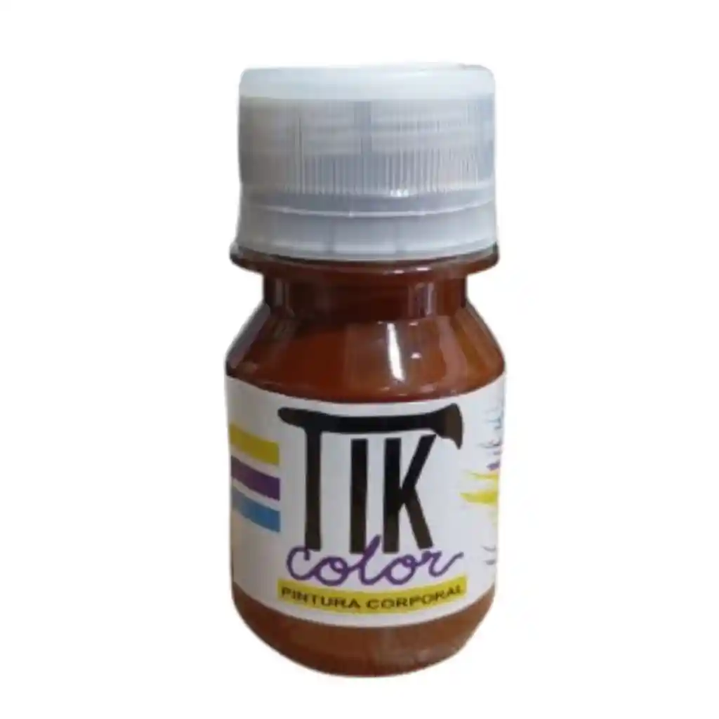 Tik Color Pintura Corporal Cafe 30ml