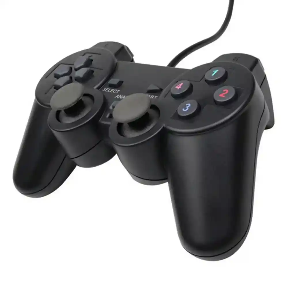 Control Mando Para Computador Tipo Play 2 Cable Usb