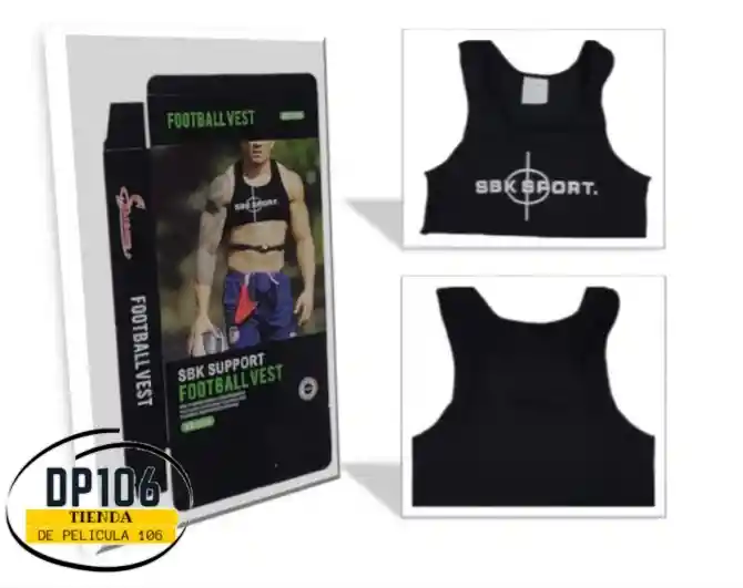 Chaleco Deportivo Talla M / Football Vest / Sujetador Para Fútbol / Sbk Support