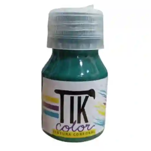 Tik Pintura Corporal Esmeralda 30ml