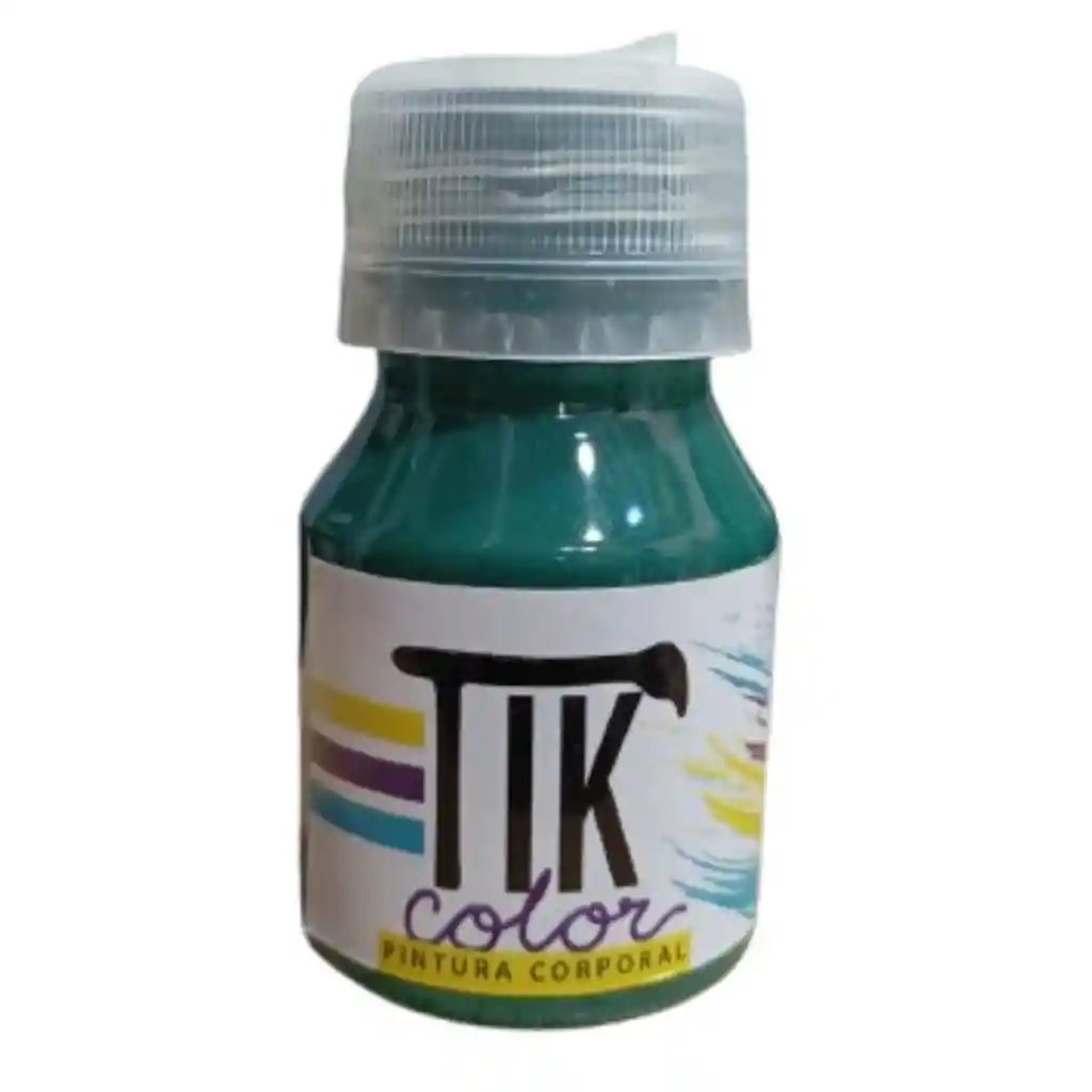 Tik Pintura Corporal Esmeralda 30ml