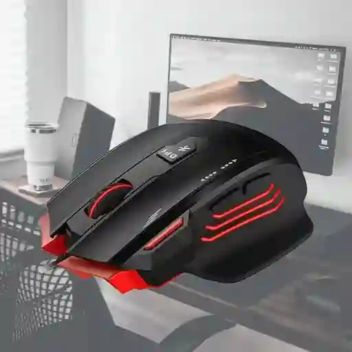 Mouse Gamer Optico 7 Botones Speed 3200dpi Profesional