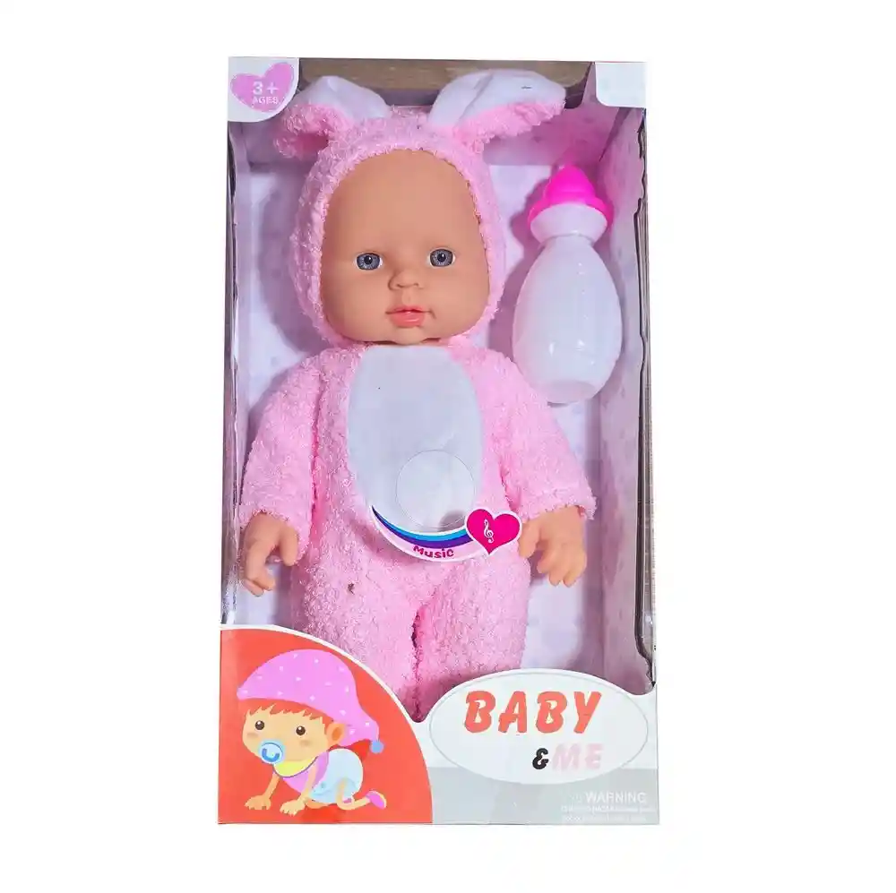 Muñeca Bebe Bebote Tetero Sonido Juguete Niñas Interactivo