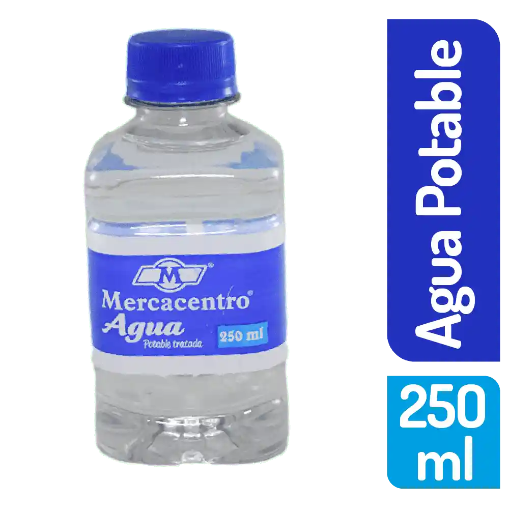 Agua Mercacentro Botella 250 Ml