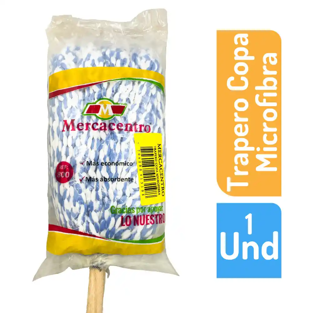 Trapero Mercacentro Copa Microfibra 1 Und