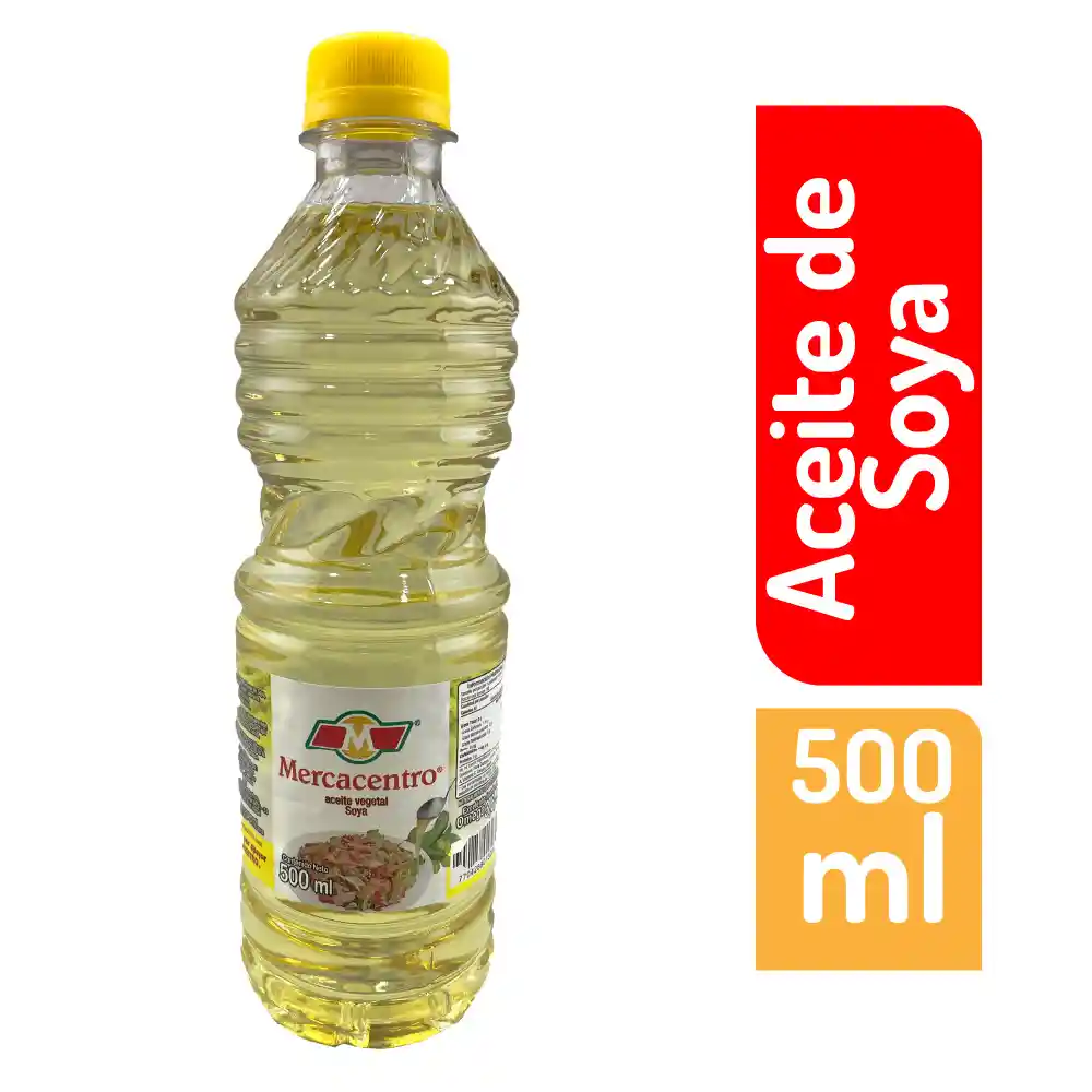 Aceite Mercacentro Soya 500 Ml