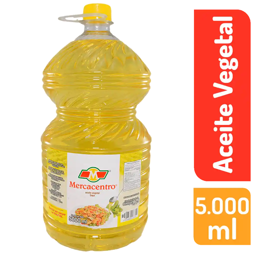 Aceite Mercacentro Soya 5000 Ml