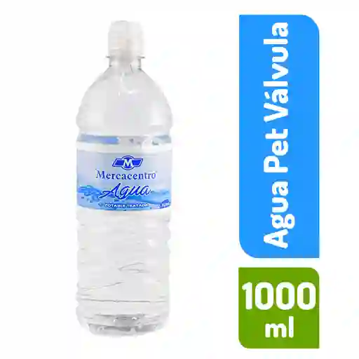 Agua Mercacentro Pet 1000 Ml Valvula