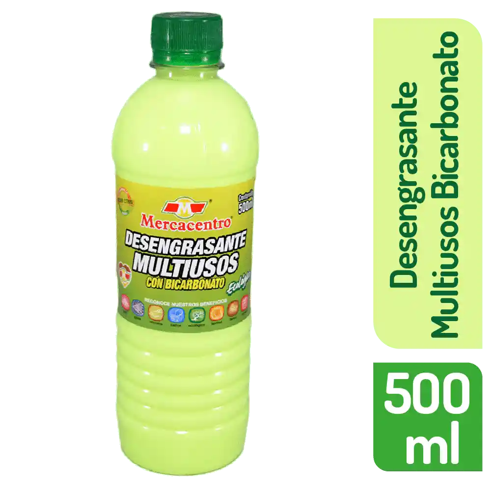 Desengrasante Mercacentro Multiusos Bicarbonato 500 Ml