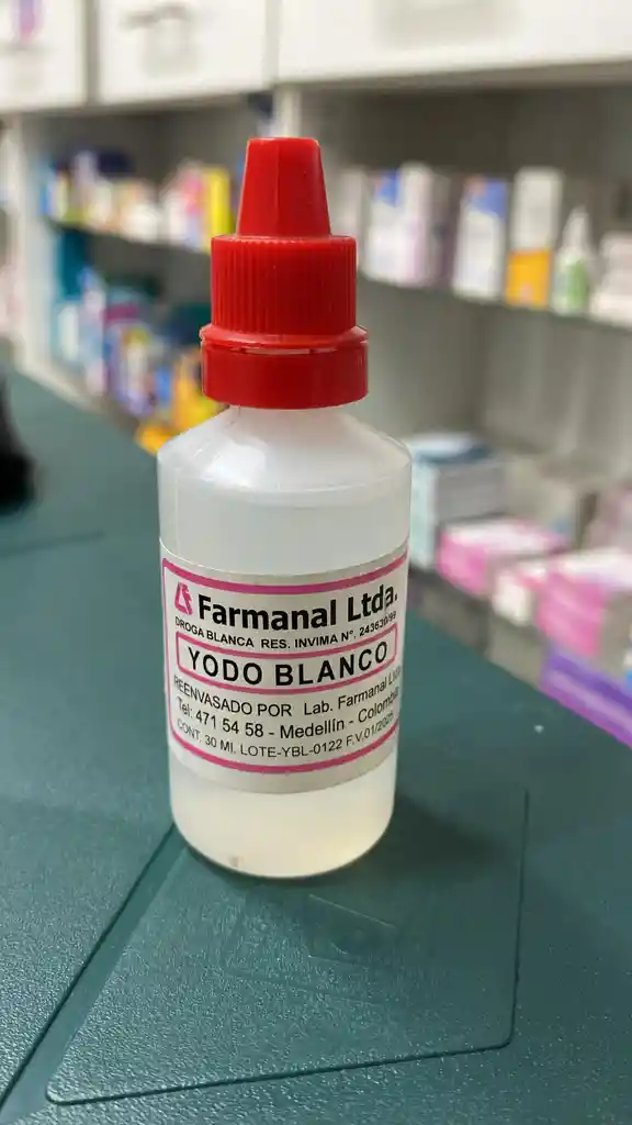 Yodo Blanco X 30 Ml Farmanal