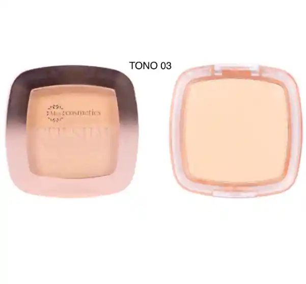 Polvo Compacto Tono 03 Miis Cosmetics