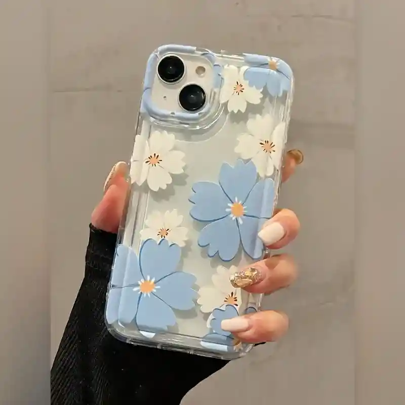 Funda Para Iphone 14 Pro Con Flores