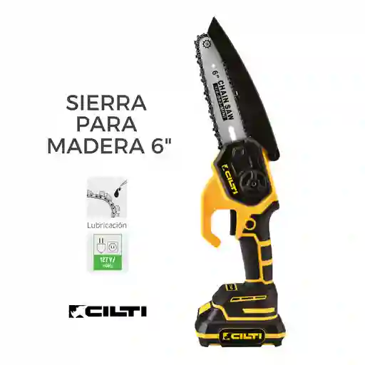 Sierra Para Madera Inalámbrica 6" - 21v Cilti